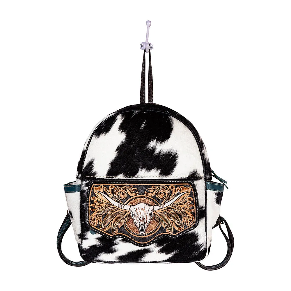 Spirit of the Herd Hand-Tooled Bag sold by Myra Bag product image thumbnail 4