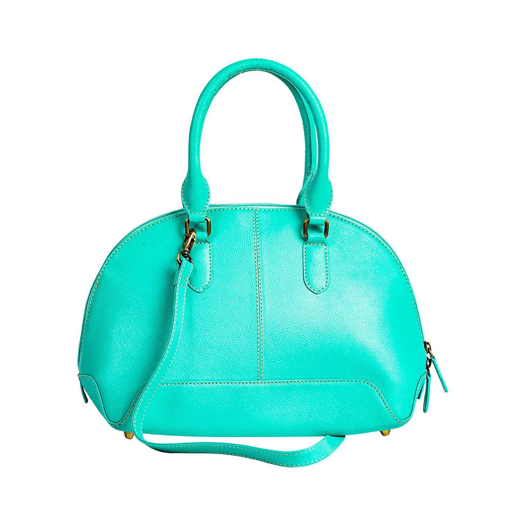 Emmylou Pass Hand-tooled Handbag in Turquoise sold by Myra Bag product image thumbnail 4