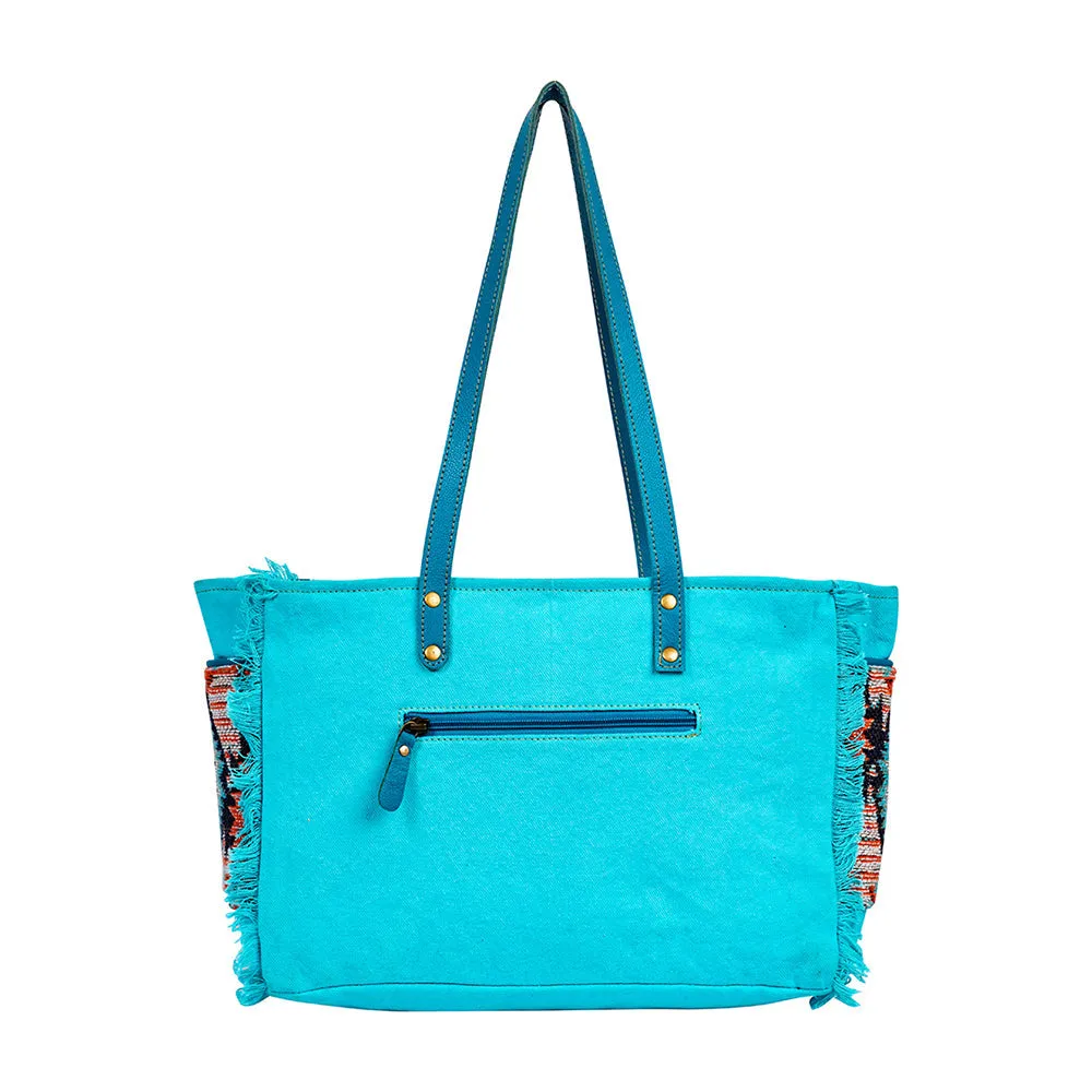 Tonga Ridge Small Bag In Blue sold by Myra Bag product image thumbnail 3