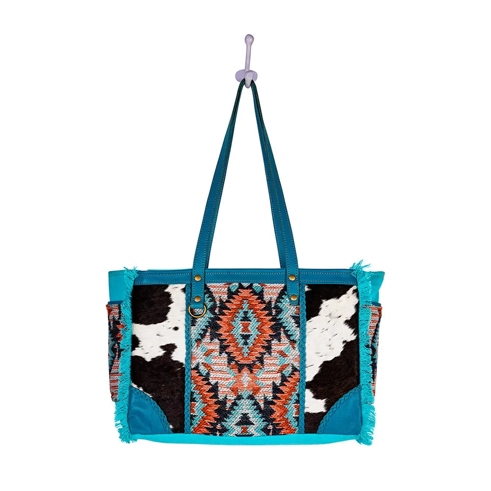 Tonga Ridge Small Bag In Blue sold by Myra Bag product image thumbnail 5