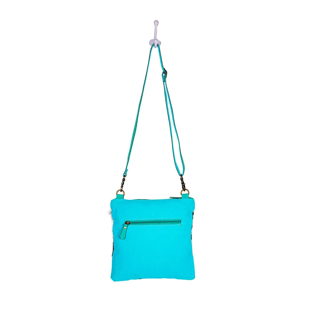 Tonga Ridge Crossbody Bag In Turquoise sold by Myra Bag product image thumbnail 5