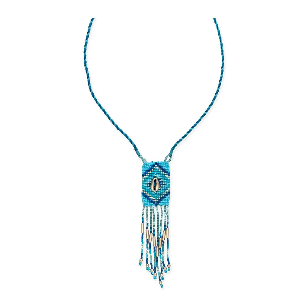 Northpointe Long-Drop Beaded Necklace sold by Myra Bag