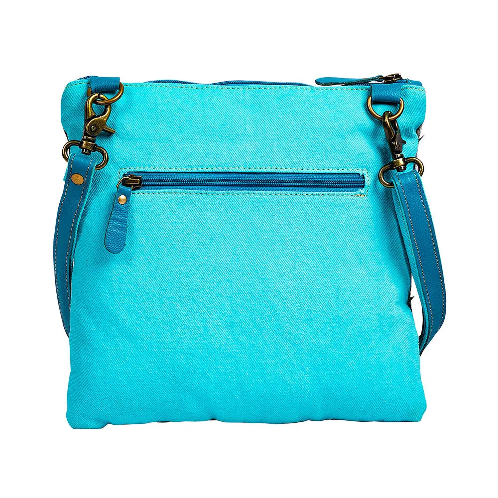 Tonga Ridge Crossbody Bag In Blue sold by Myra Bag product image thumbnail 3