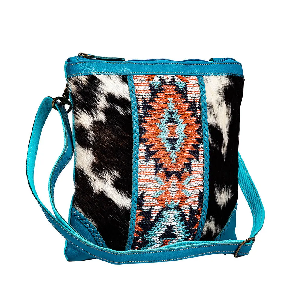Tonga Ridge Crossbody Bag In Blue sold by Myra Bag product image thumbnail 2
