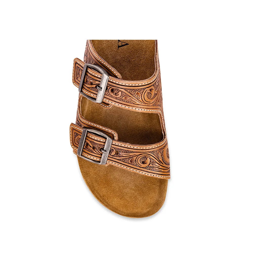 Darla Trail Hand-Tooled Sandals sold by Myra Bag product image thumbnail 4