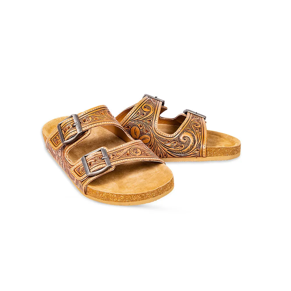Darla Trail Hand-Tooled Sandals sold by Myra Bag product image thumbnail 3