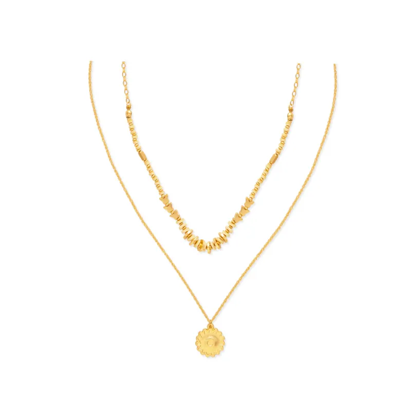 Ellissa Multi-Layer Necklace sold by Myra Bag