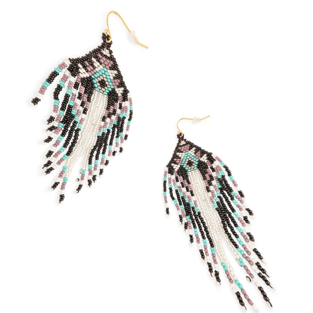 Robin's Hope Beaded Earrings sold by Myra Bag product image thumbnail 2