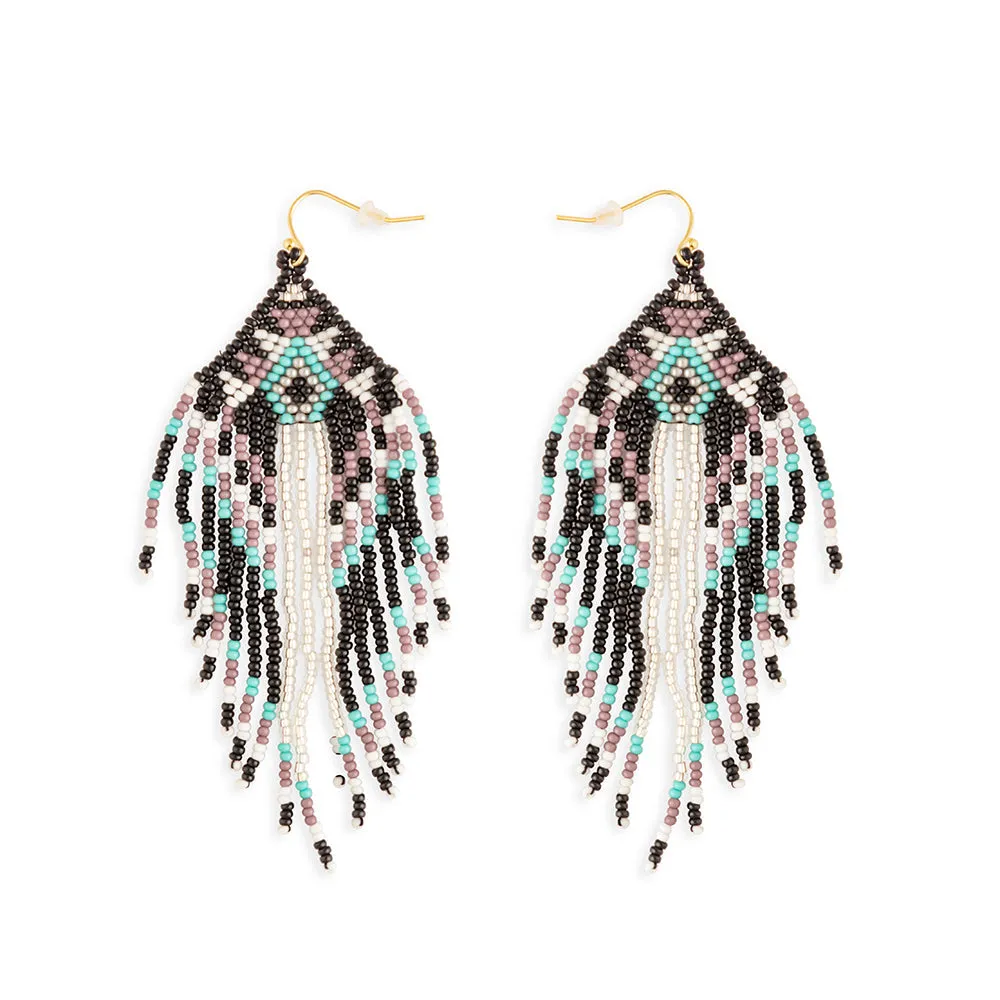 Robin's Hope Beaded Earrings sold by Myra Bag