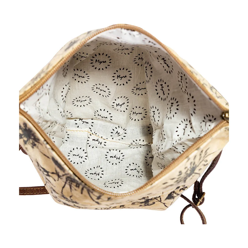 Tazzie Floral Accent Small & Crossbody Bag sold by Myra Bag product image thumbnail 4