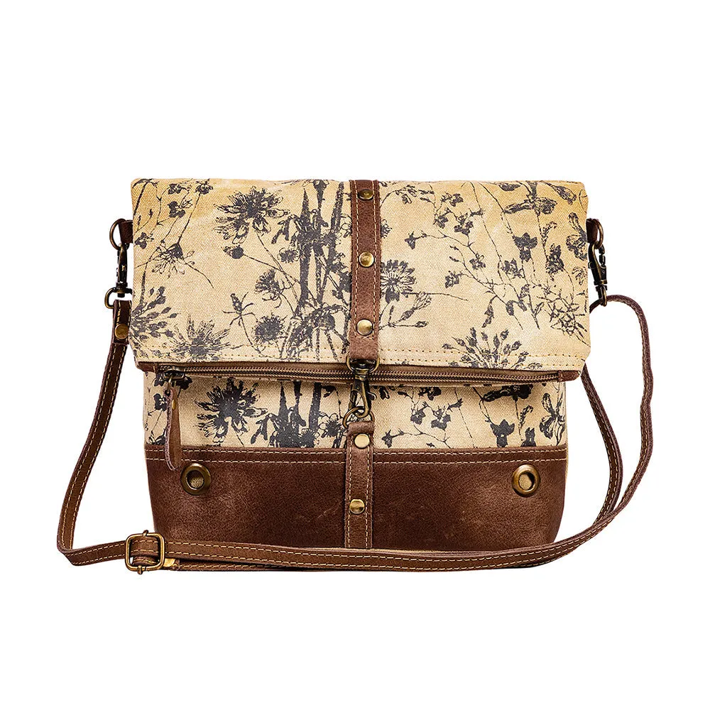 Tazzie Floral Accent Small & Crossbody Bag sold by Myra Bag