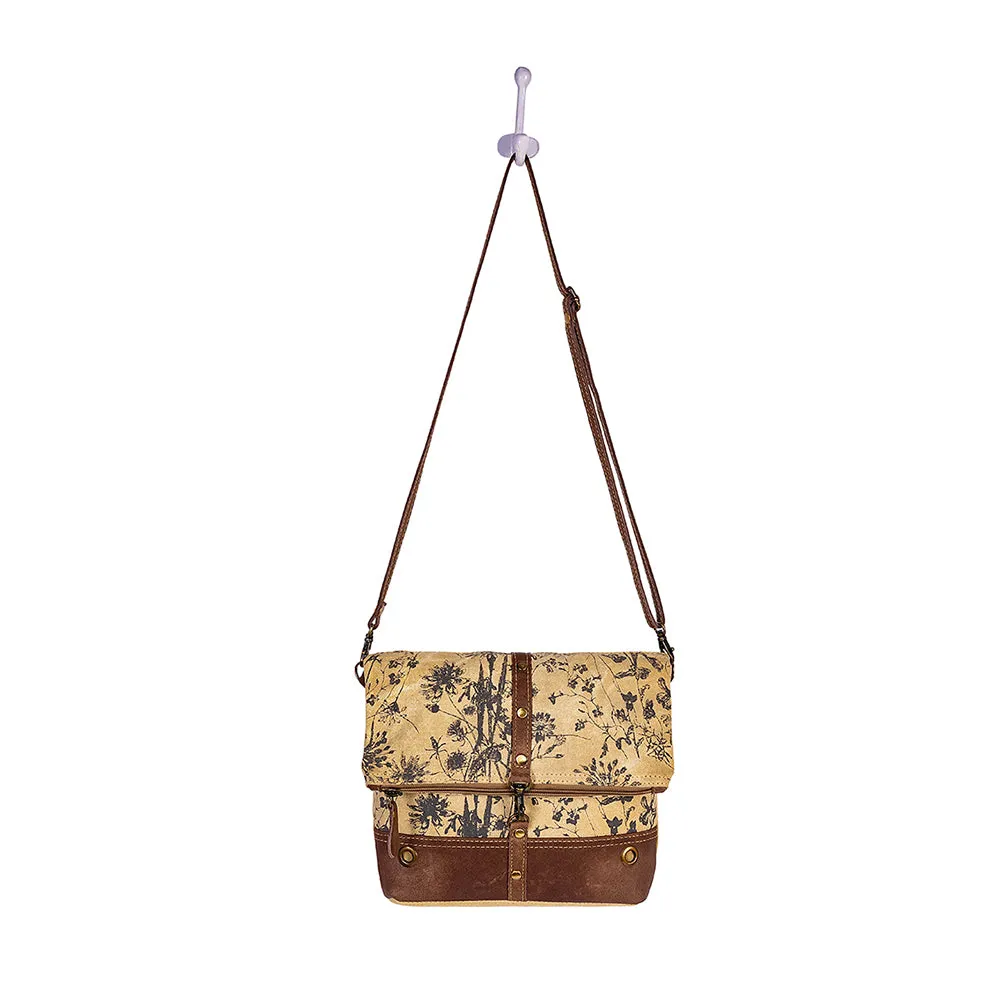 Tazzie Floral Accent Small & Crossbody Bag sold by Myra Bag product image thumbnail 5