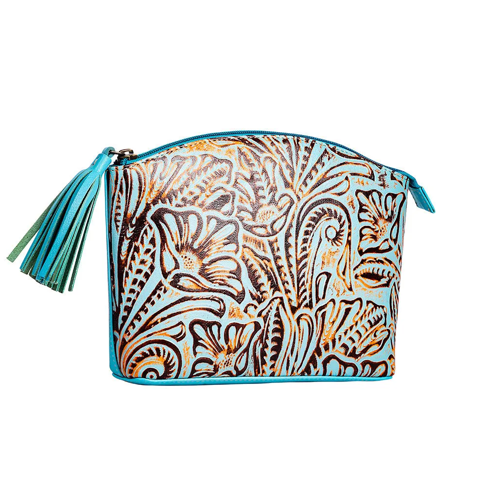 Clarendon Pouch in Turquoise sold by Myra Bag product image thumbnail 2