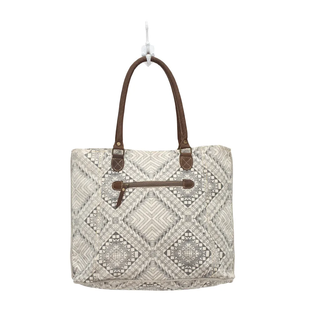 Artisan Canvas Tote Bag sold by Myra Bag product image thumbnail 3