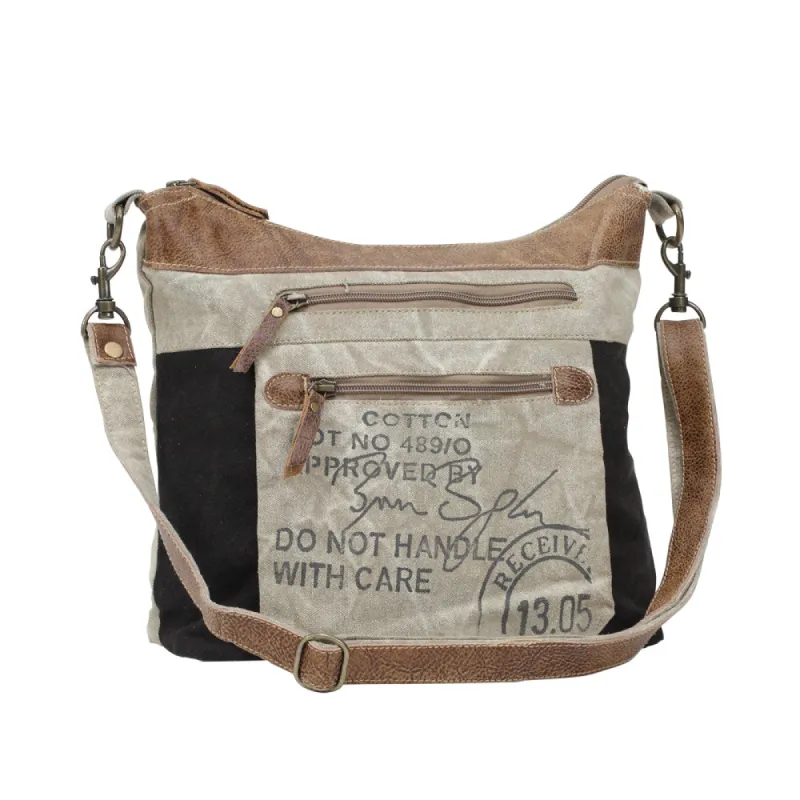 Double Zipper Shoulder Bag sold by Myra Bag