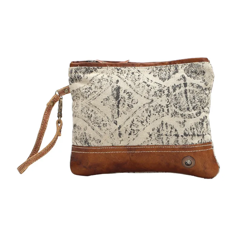 Floral Print Pouch sold by Myra Bag