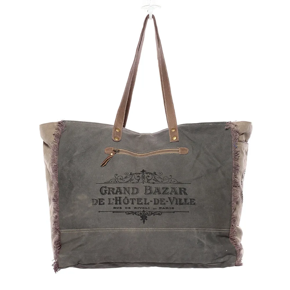 Floral Print Weekender Bag sold by Myra Bag product image thumbnail 4