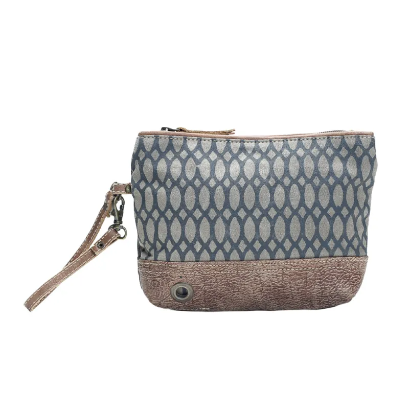 Honey Bee Print Pouch sold by Myra Bag