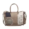 Retro Print Weekender Bag sold by Myra Bag