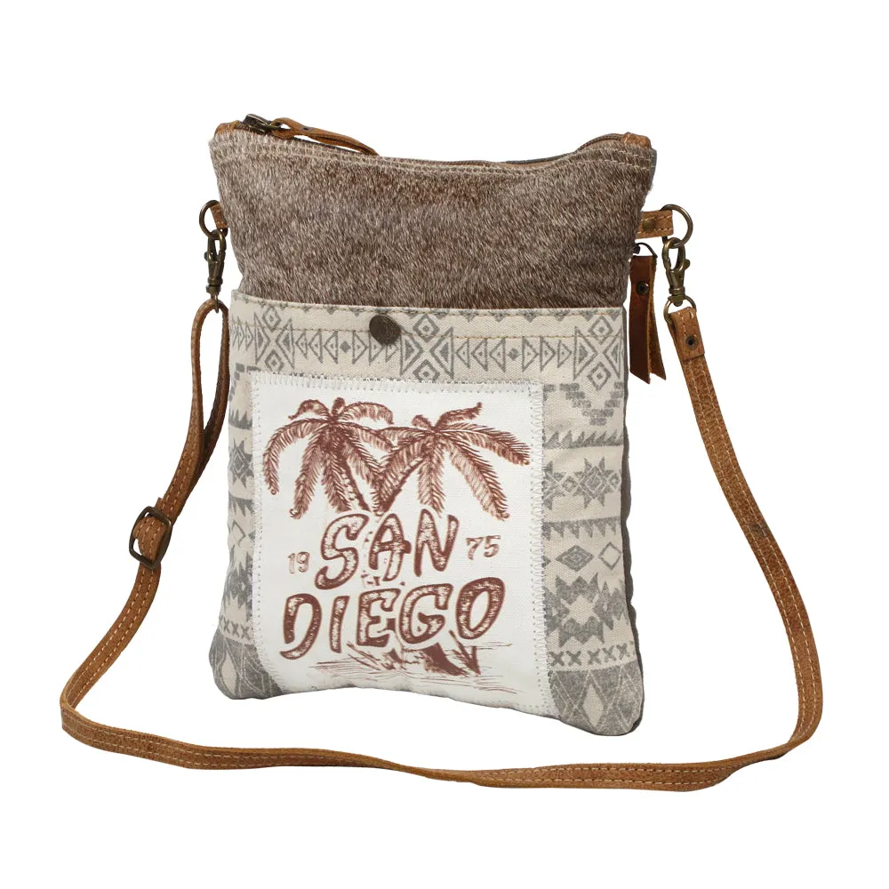 San Diego Print Small & Cross Body Bag sold by Myra Bag product image thumbnail 2