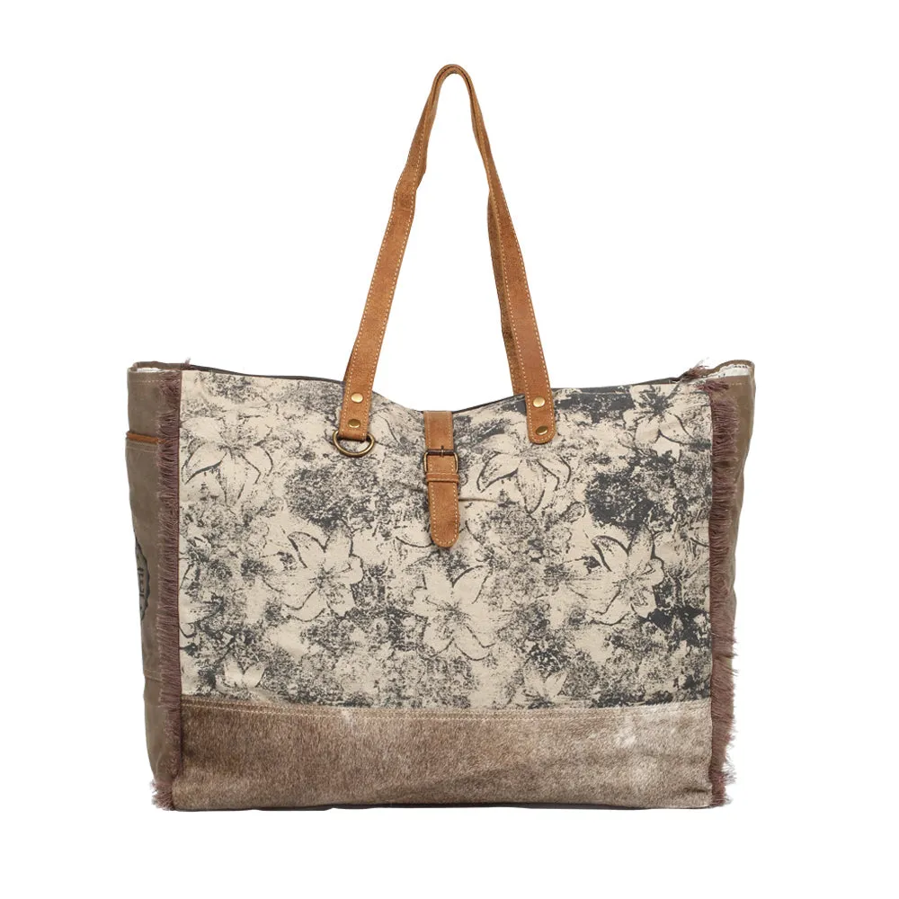 Floweret Weekender Bag sold by Myra Bag