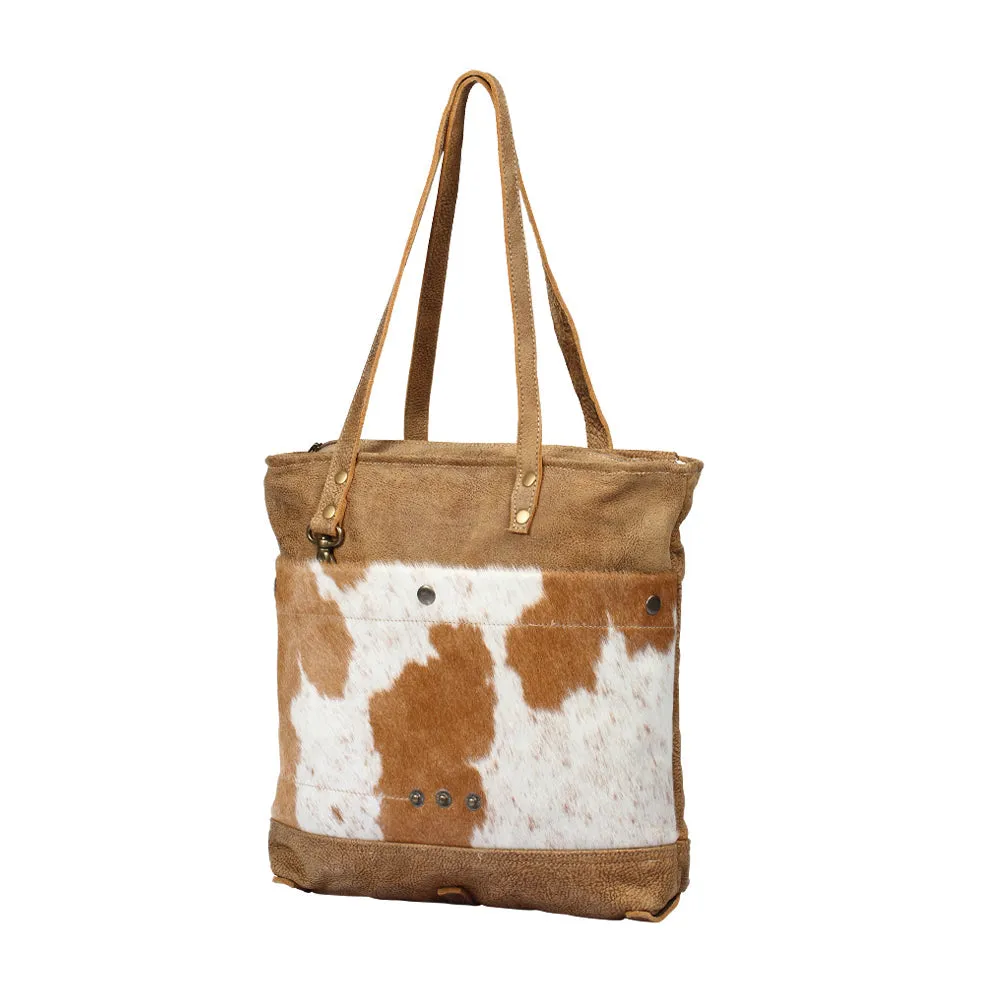 Hazel Opulence Leather And Hairon Bag sold by Myra Bag product image thumbnail 2