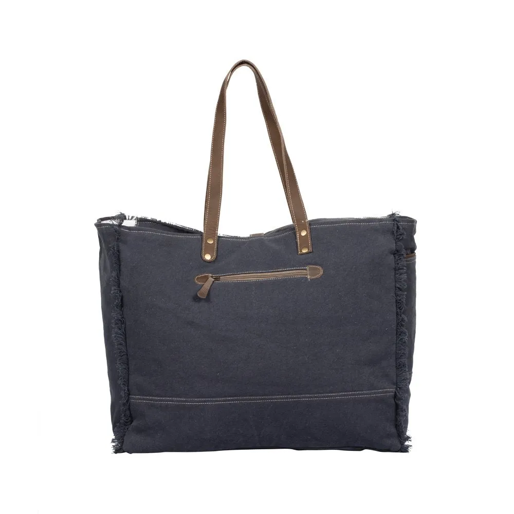 Sylvan Blue Weekender Bag sold by Myra Bag product image thumbnail 3