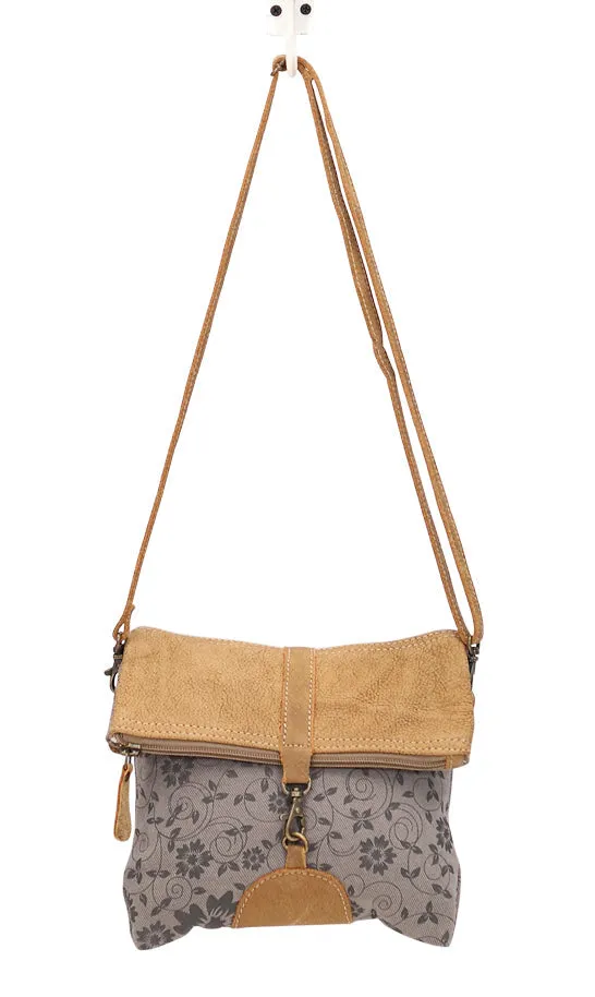 Teal And Tan Small & Cross Body Bag sold by Myra Bag product image thumbnail 5