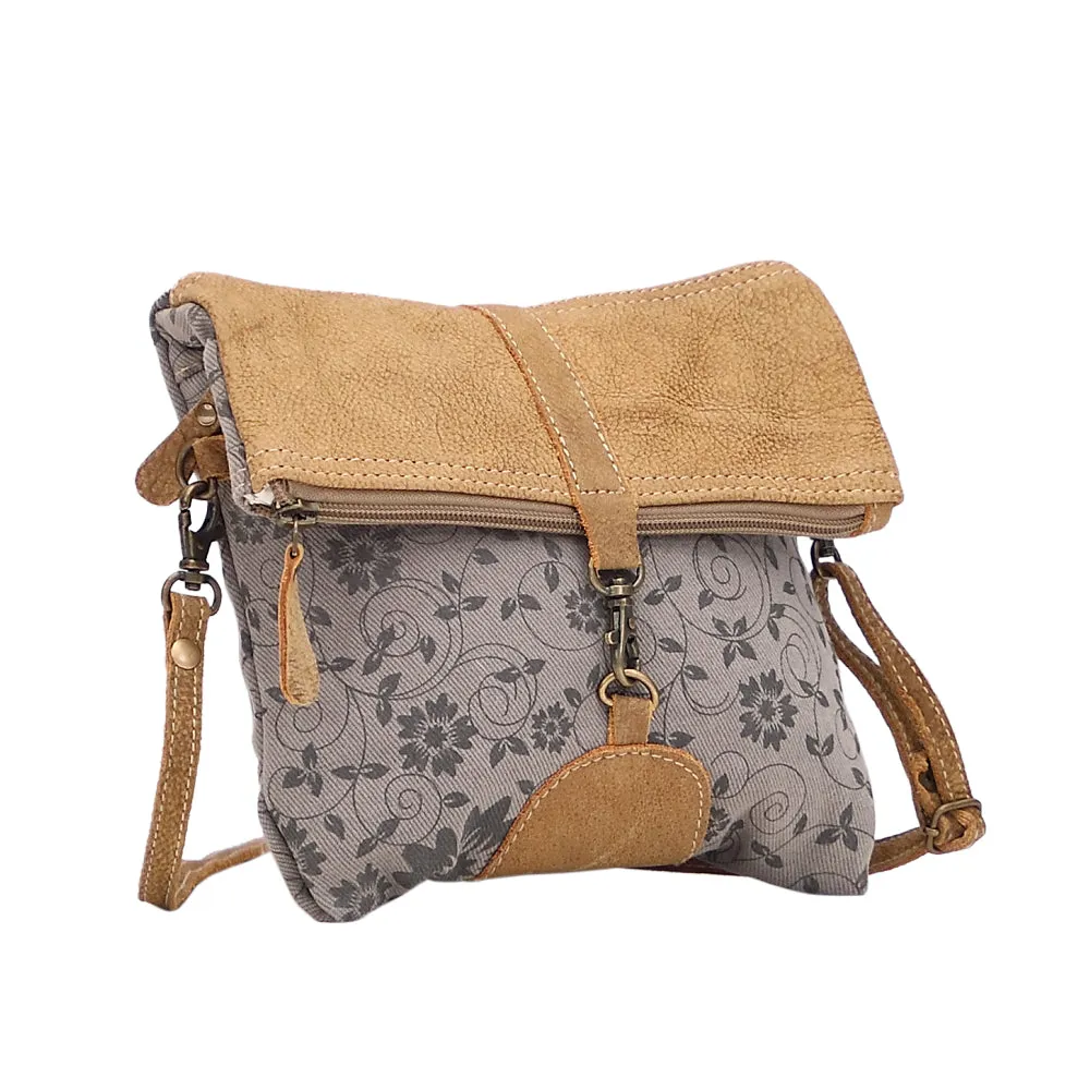 Teal And Tan Small & Cross Body Bag sold by Myra Bag product image thumbnail 2