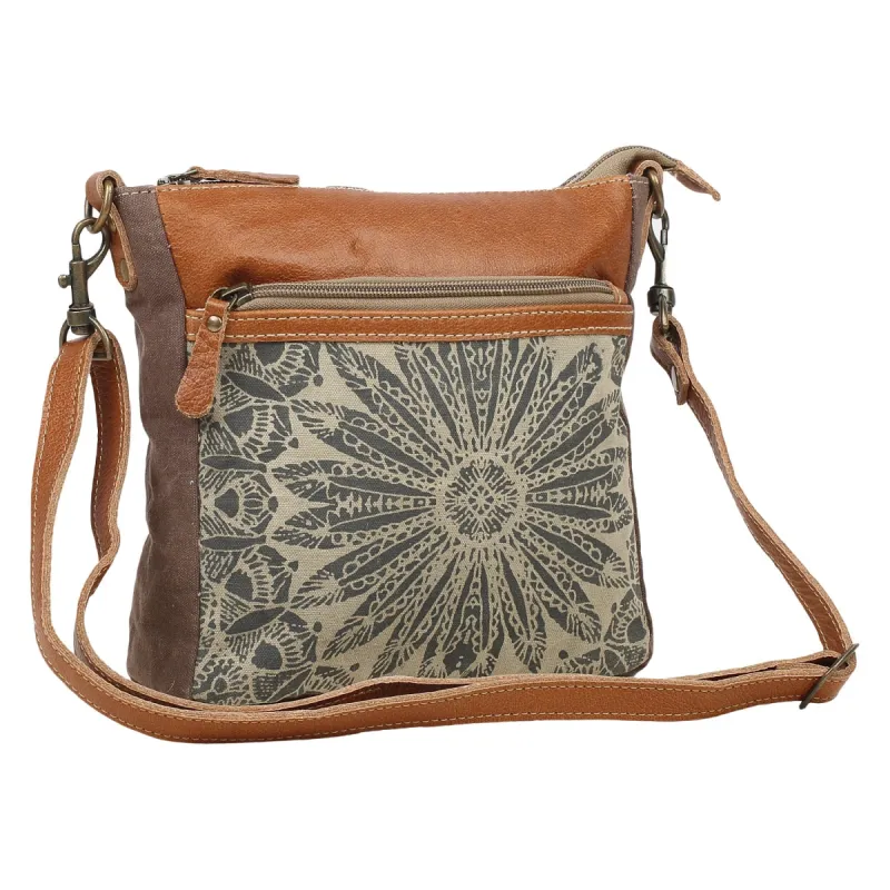 Dizzy Circle Small & Crossbody Bag sold by Myra Bag