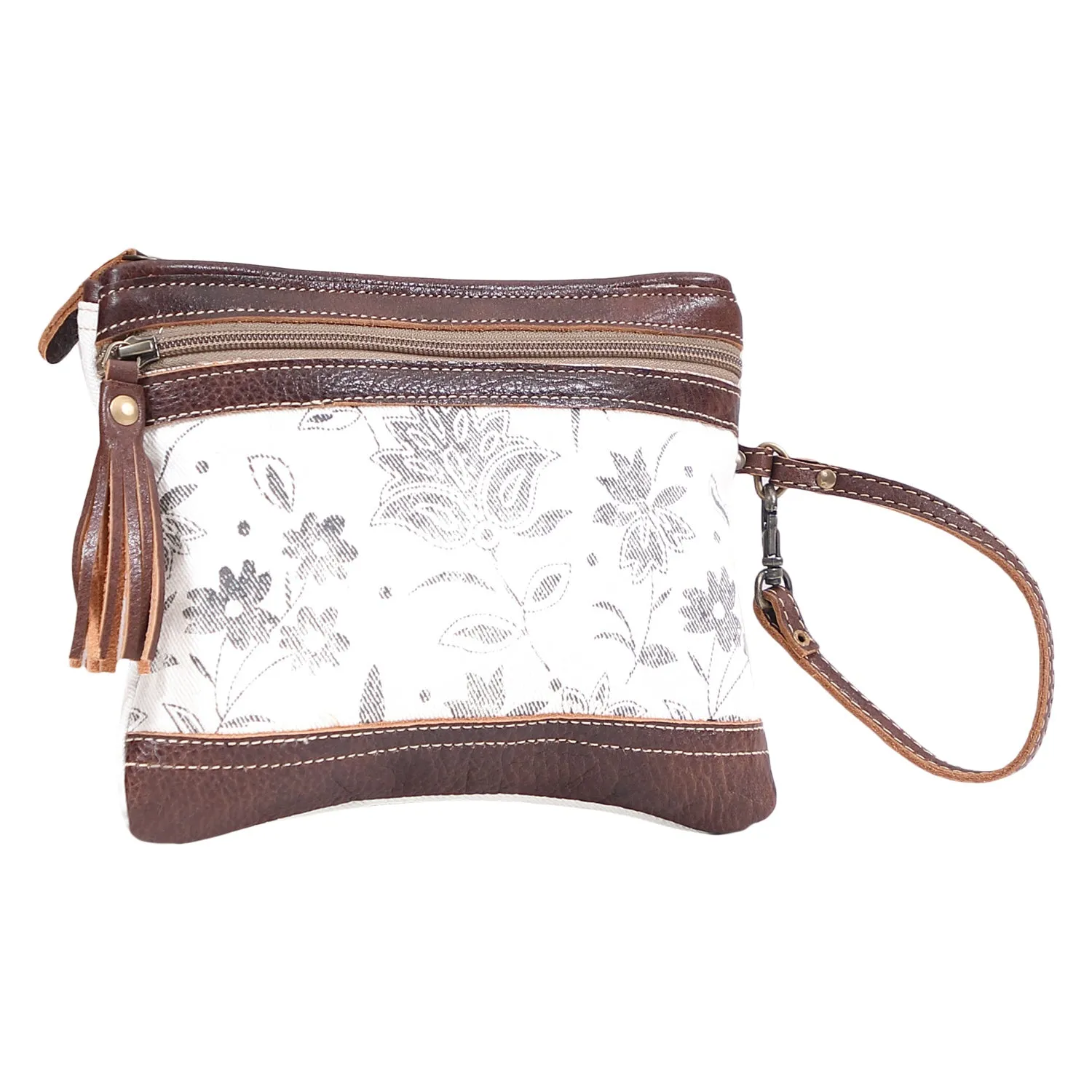 CREAMY PETAL POUCH sold by Myra Bag product image thumbnail 2