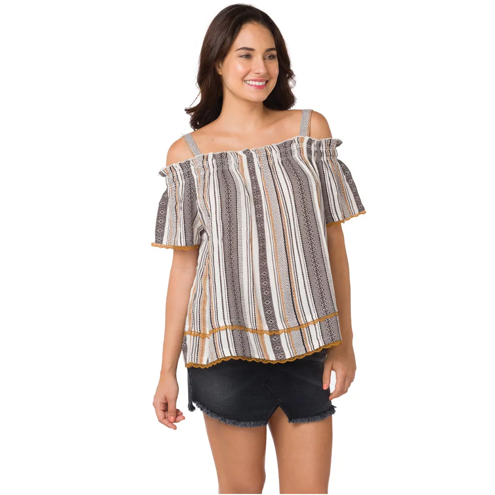 Patterned Streak Top sold by Myra Bag product image thumbnail 3