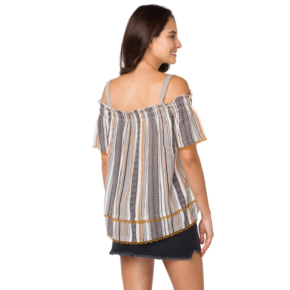 Patterned Streak Top sold by Myra Bag product image thumbnail 5