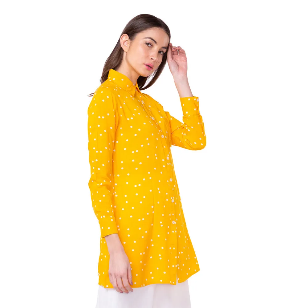 Polka Cheer Long Shirt sold by Myra Bag product image thumbnail 3