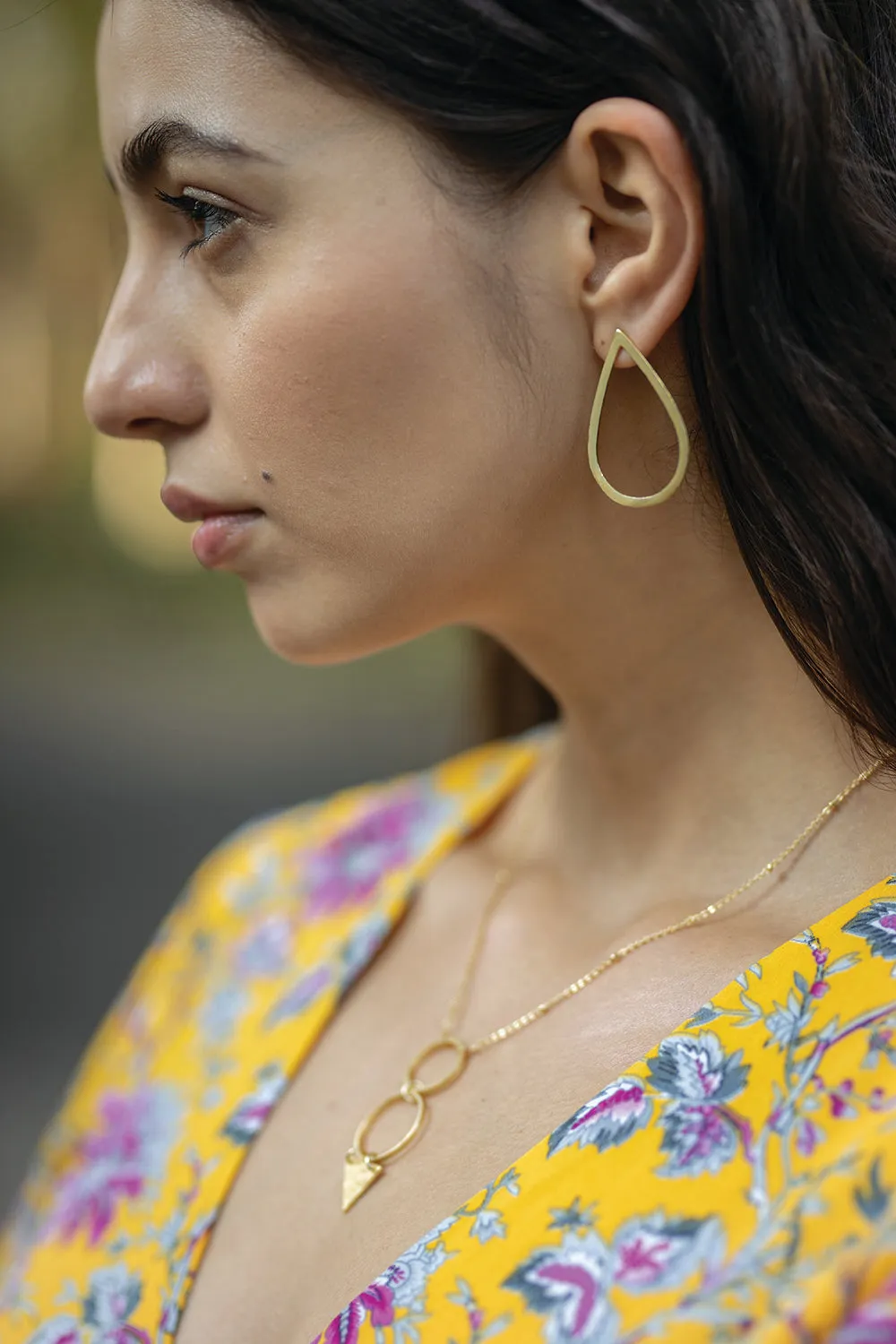 Teardrop Earrings sold by Myra Bag product image thumbnail 3