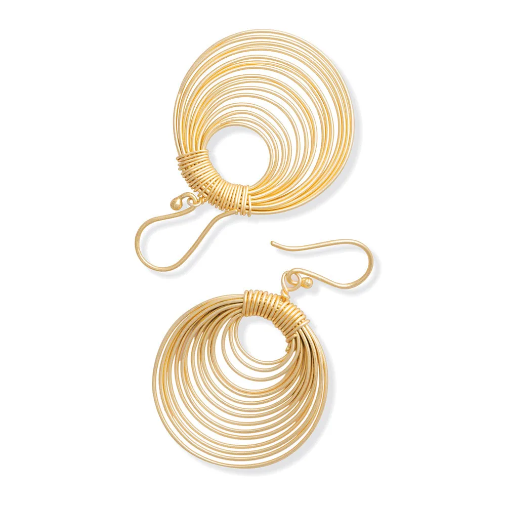 Egyptian Spirit Hoop Earrings sold by Myra Bag product image thumbnail 2