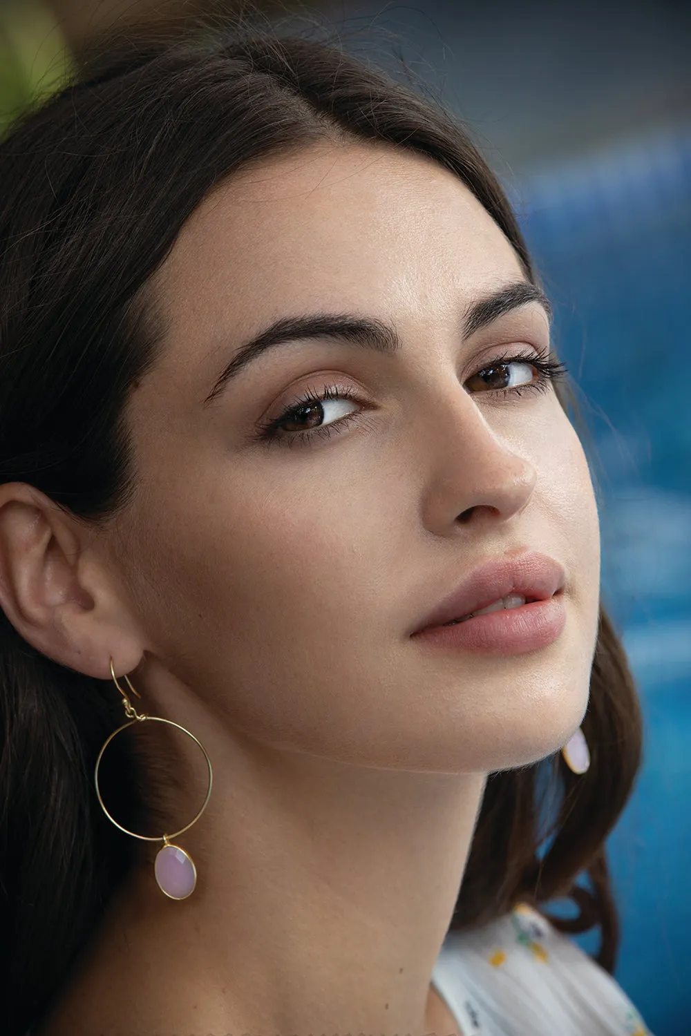 Opal Awe Drop Earrings sold by Myra Bag product image thumbnail 3