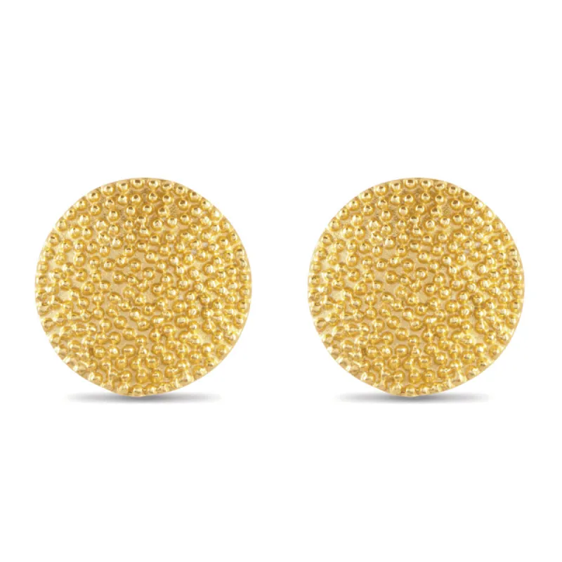 Merry Disc Stud Earrings sold by Myra Bag