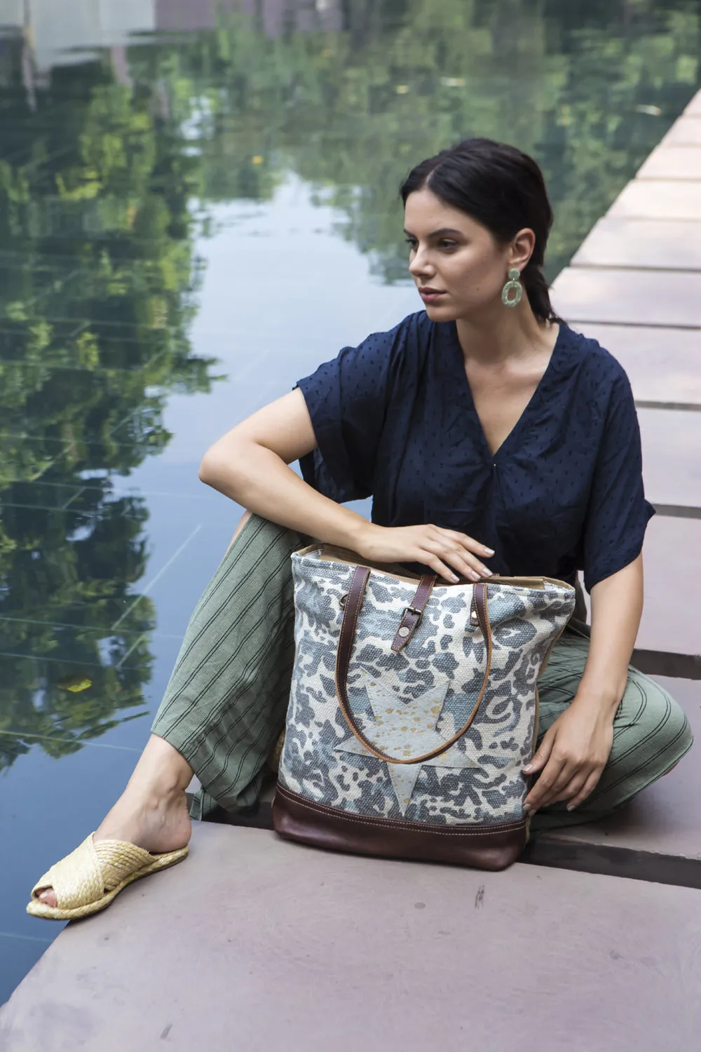 Hobo Tote Bag sold by Myra Bag product image thumbnail 3