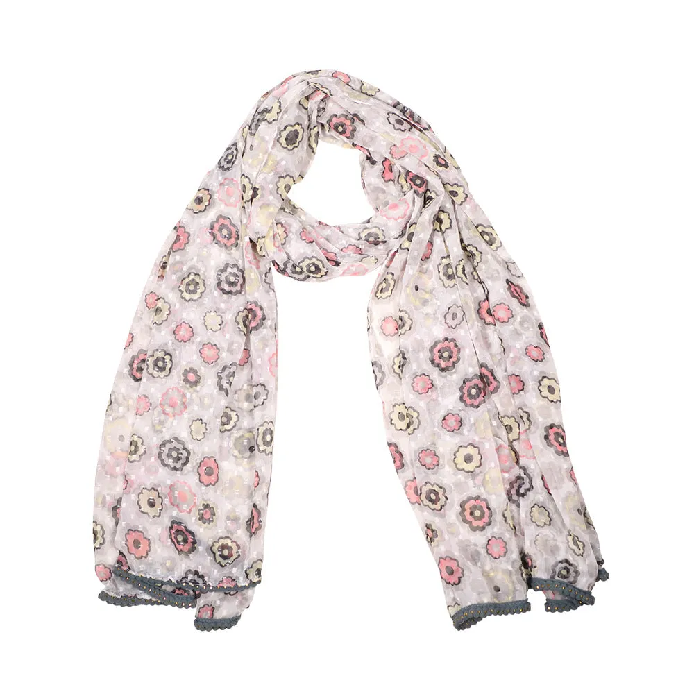 Floral Delight Scarf sold by Myra Bag
