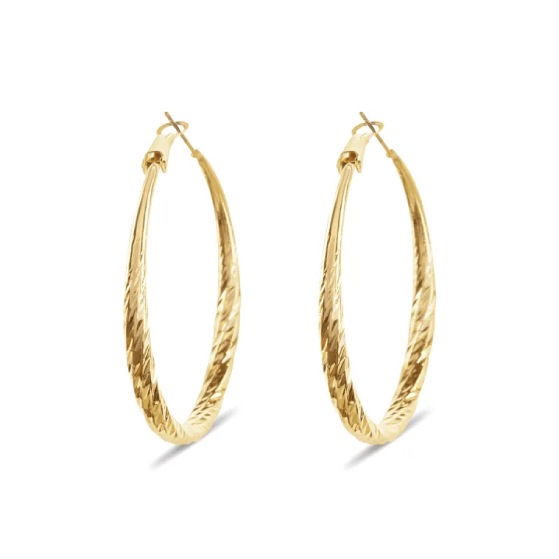 Circle Of Life Hoop Earrings sold by Myra Bag