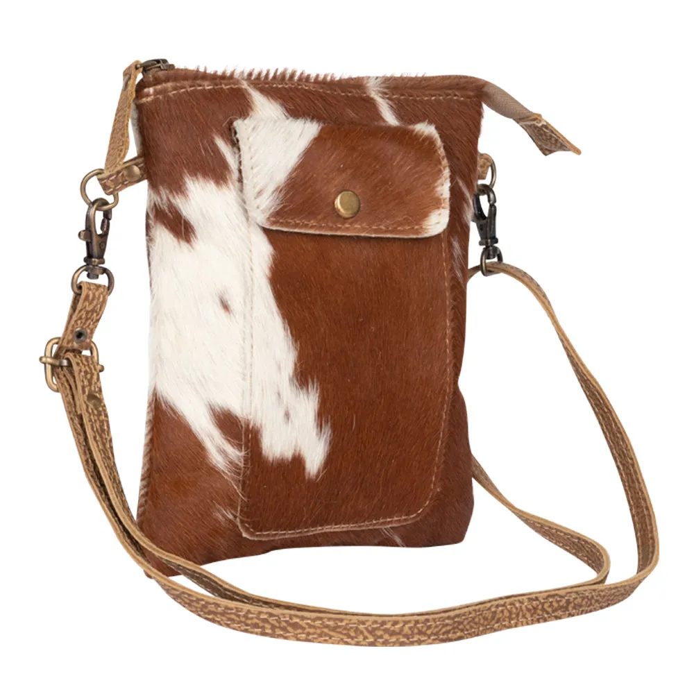 Leather Lithe Hairon Small Bag sold by Myra Bag product image thumbnail 2