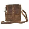 Brown Beauty Leather Bag sold by Myra Bag
