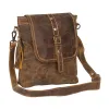 Brown Beauty Leather Bag sold by Myra Bag