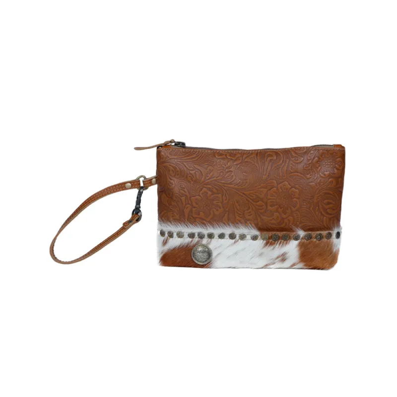 Blossomy Affair Leather & Hairon Bag sold by Myra Bag