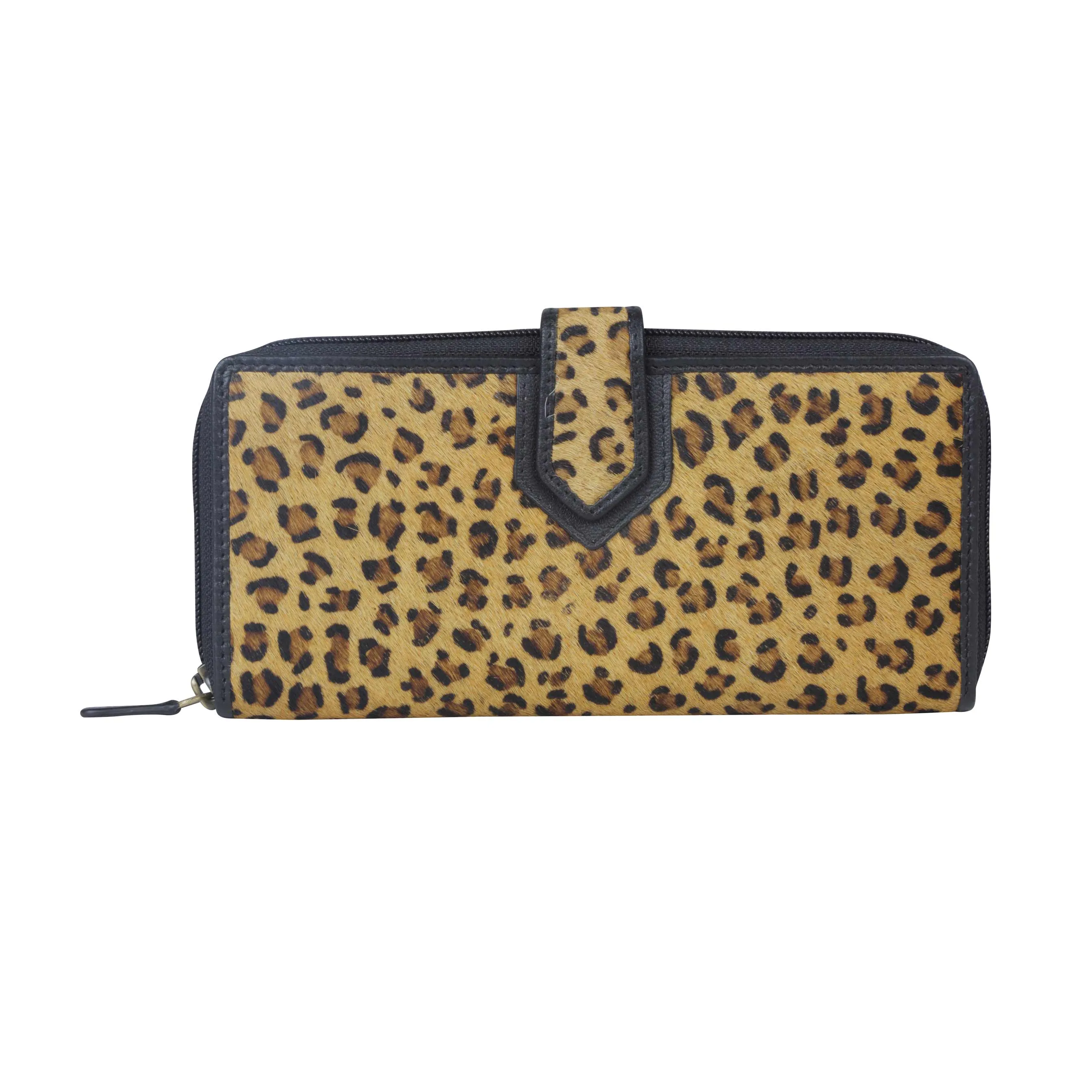 Gutsy Leopard Print Wallet sold by Myra Bag