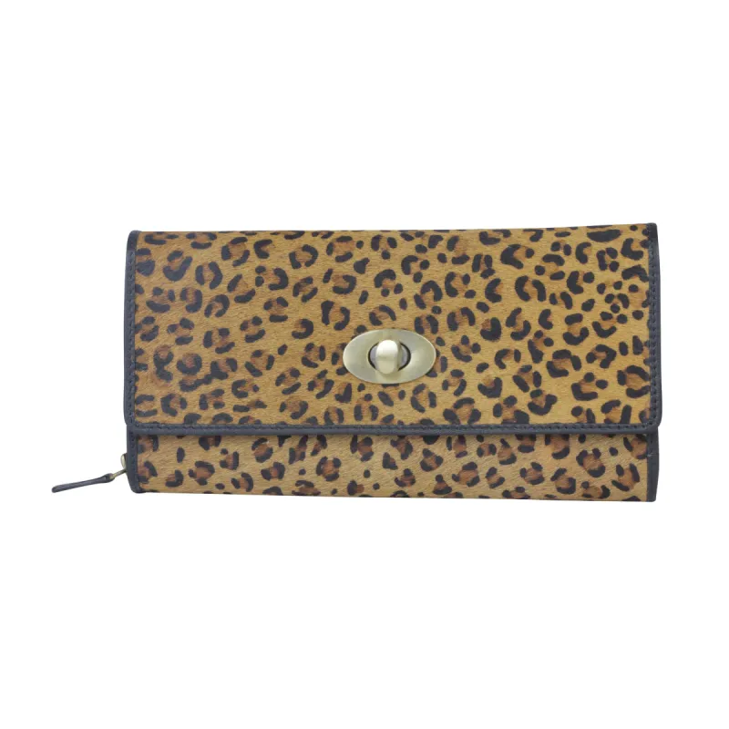 Graceful Leopard Print Wallet sold by Myra Bag