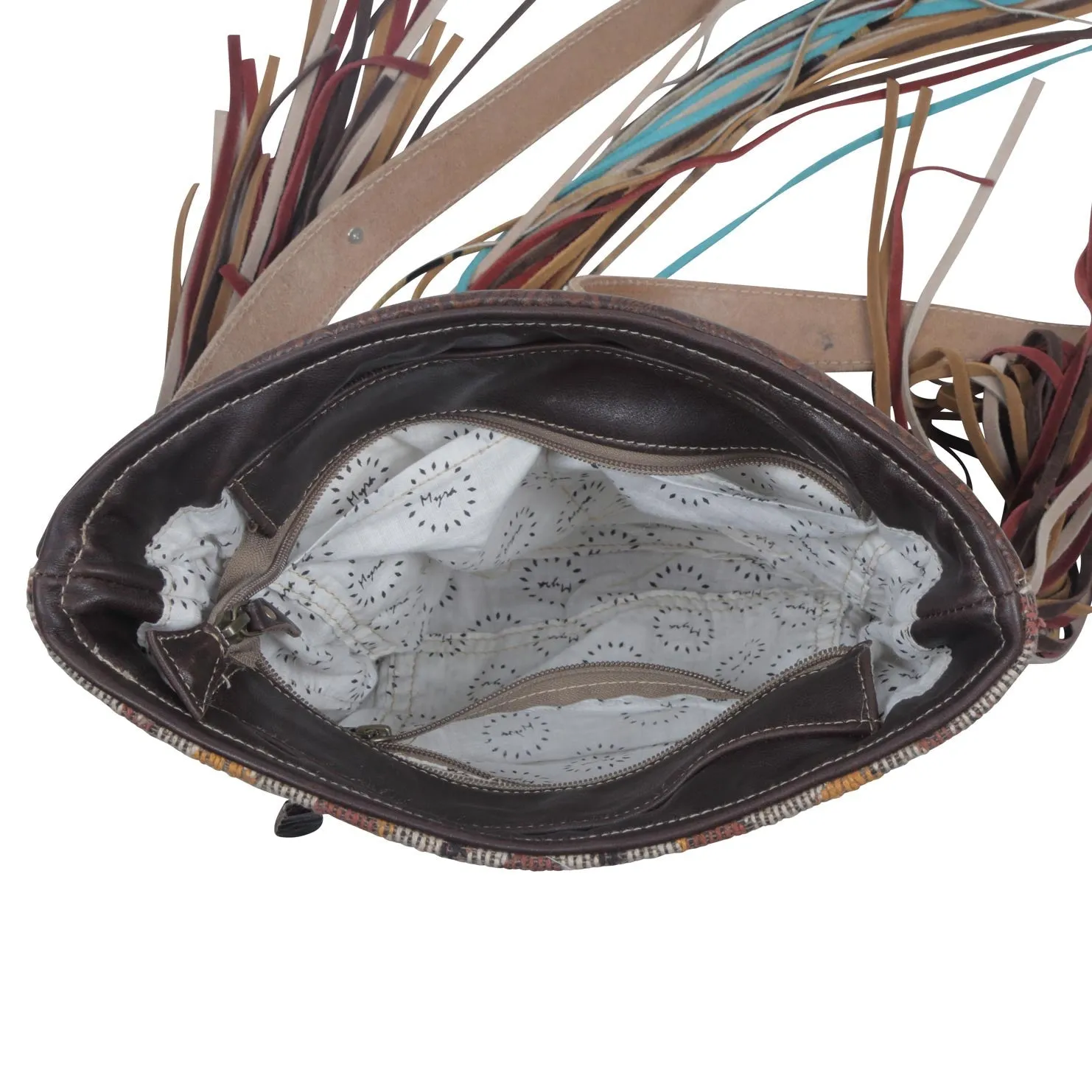 Psychedelic Tones Shoulder Bag sold by Myra Bag product image thumbnail 5