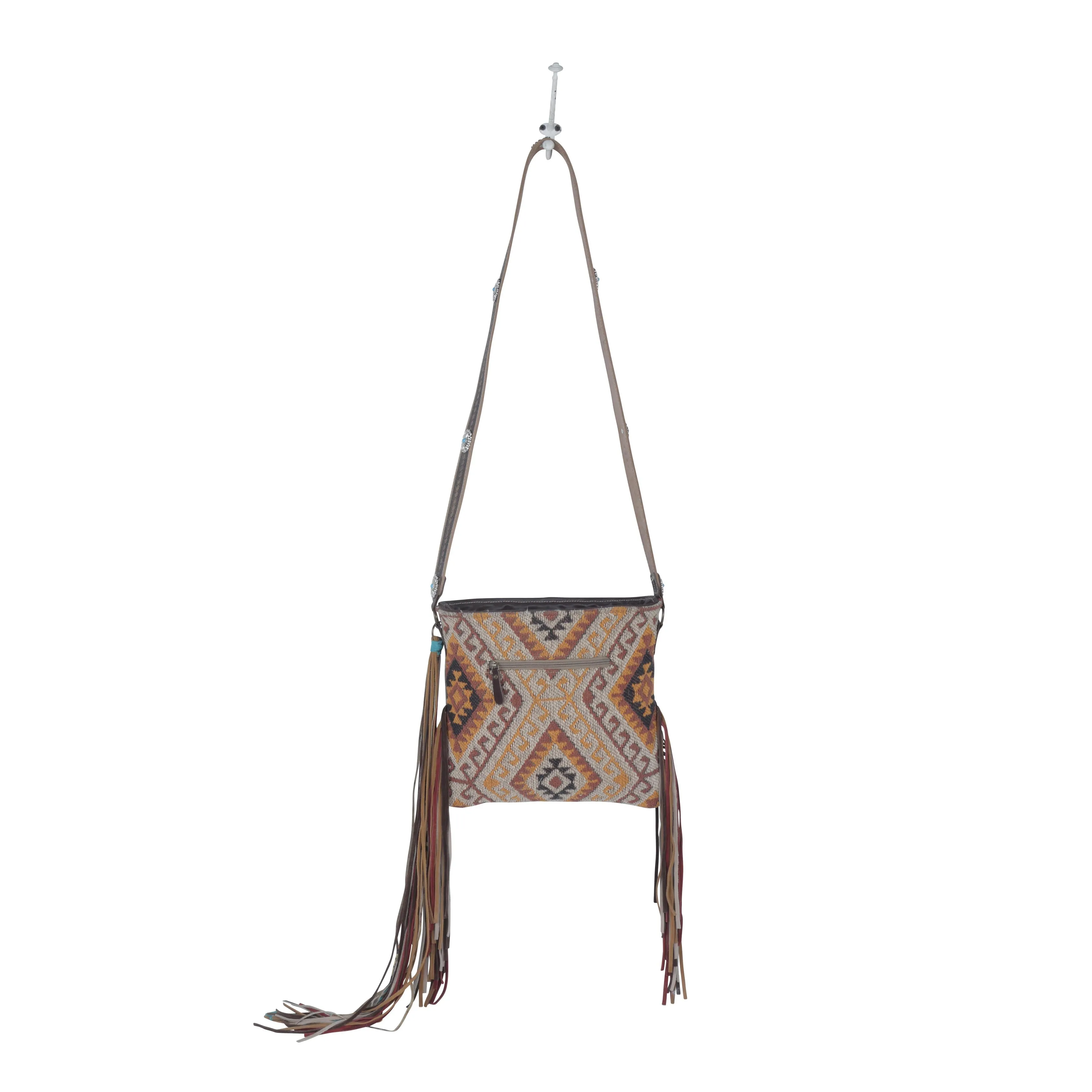 Psychedelic Tones Shoulder Bag sold by Myra Bag product image thumbnail 4