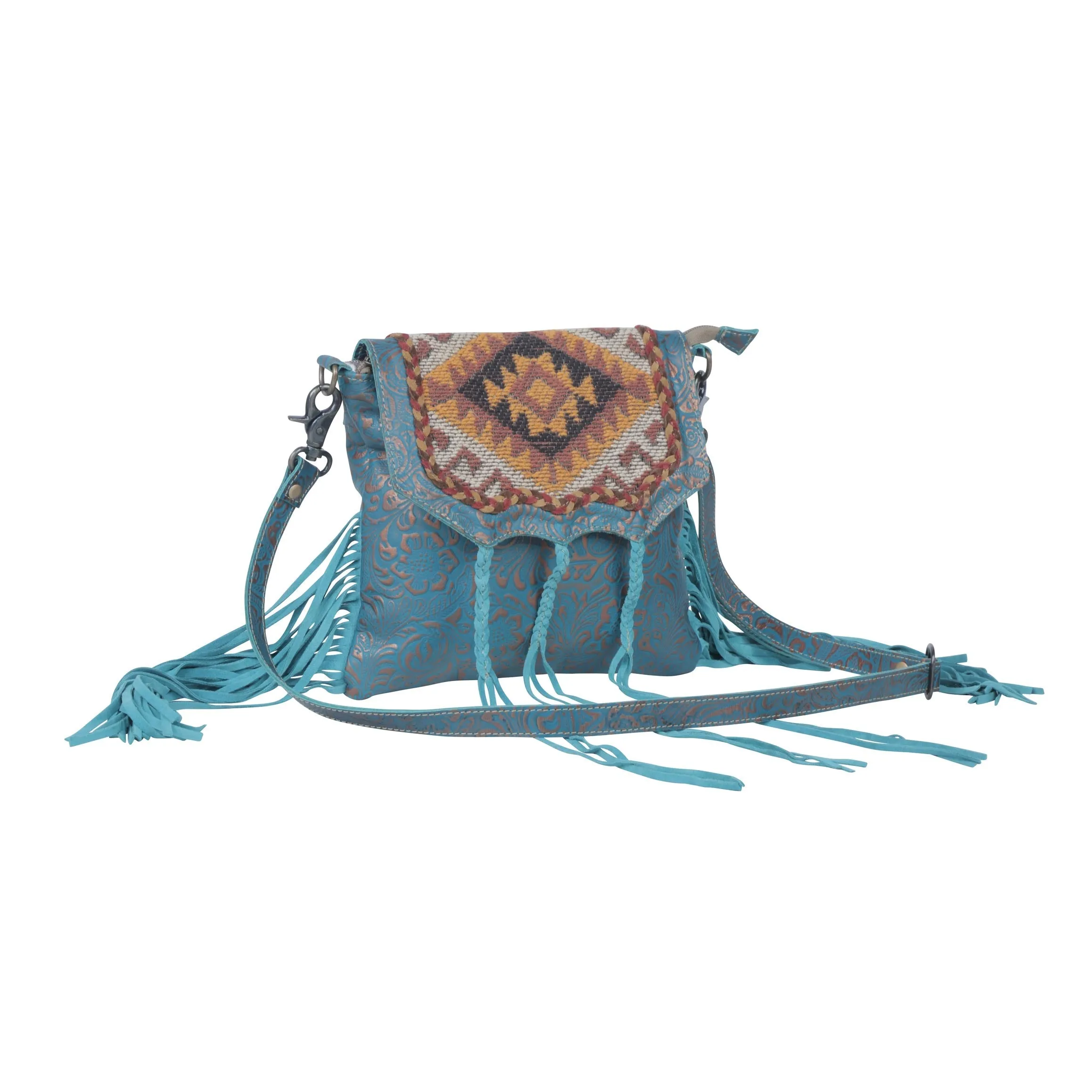 Seafaring Leather & Hairon Bag sold by Myra Bag product image thumbnail 2